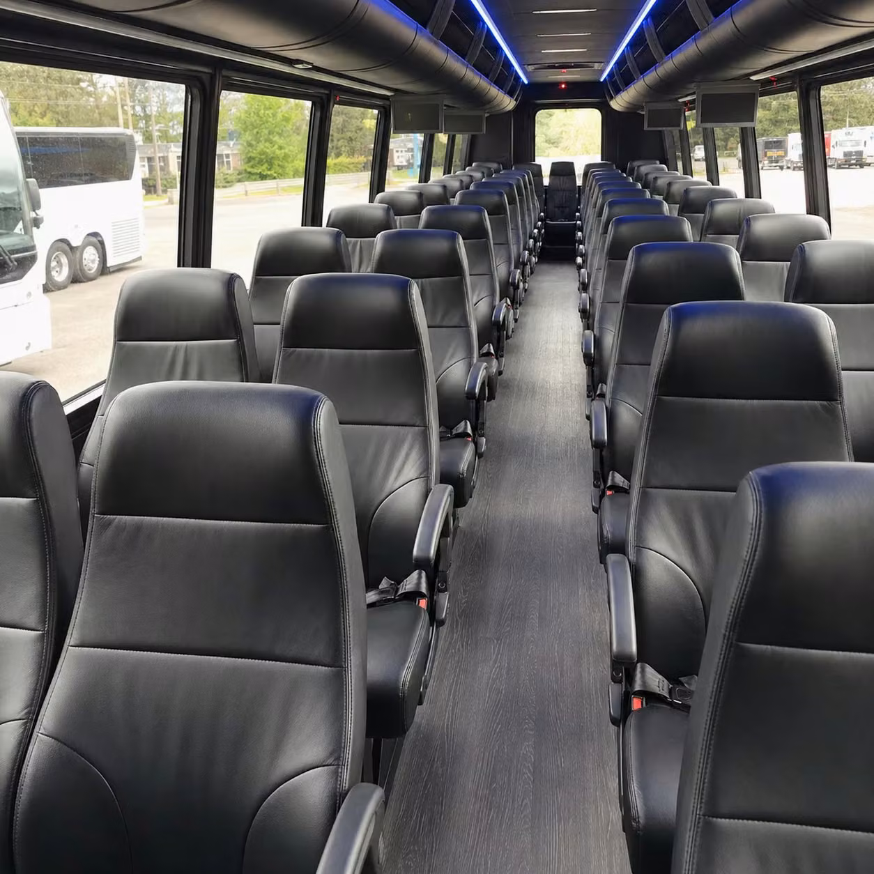 30 passenger minibus interior