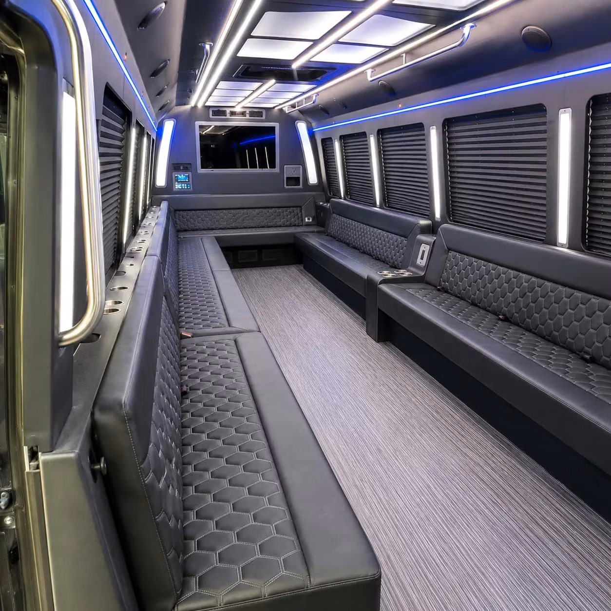 party bus interior